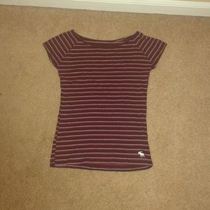 Abercrombie Girls Off The shoulder striped